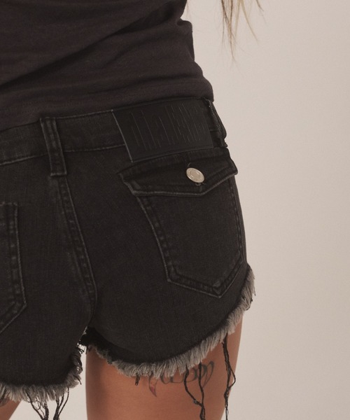 DAIYA（ダイヤ） パンツ Wファスナーローライズショーパン レディース