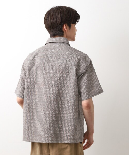 【再々値下げ新品】THE SOCCER HOUSE チェック柄 半袖シャツ M 再々値下げ新品】THE SOCCER HOUSE チェック柄 半袖シャツ M