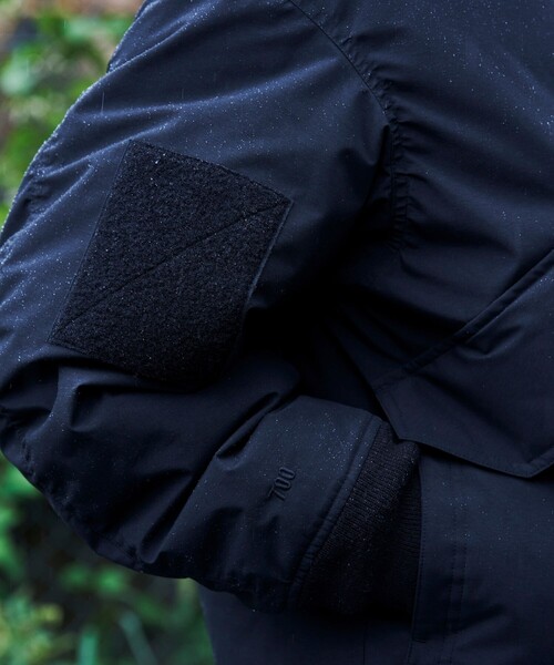 「+phenix」 ダウンジャケット MEDIUM ブラック メンズ_画像9