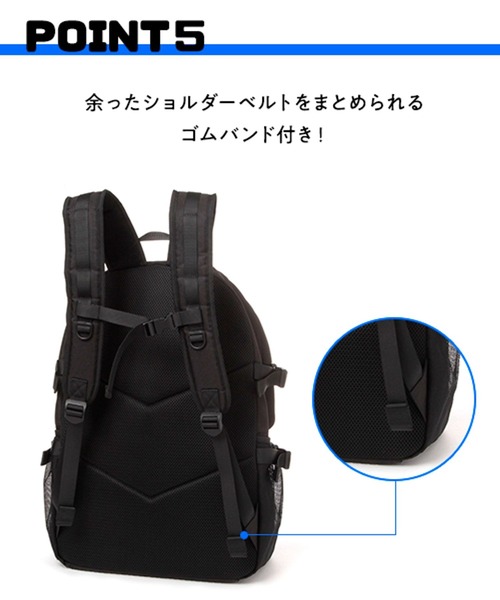 niko and…（ニコアンド） デイバック リュック 撥水 メニーポケット