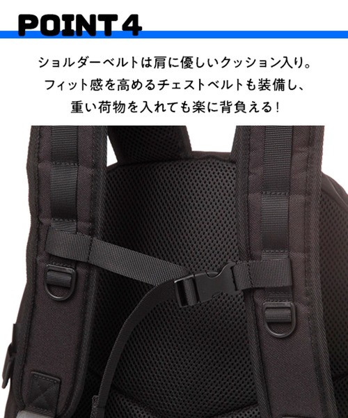 niko and…（ニコアンド） デイバック リュック 撥水 メニーポケット