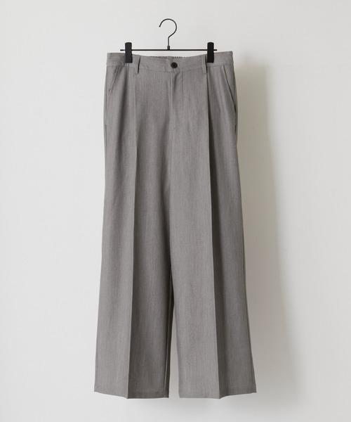 め*い様 ARMANI COLLEZIONI グレーワイドストレートスラックス 4105025J0013_m1_a002.jpg