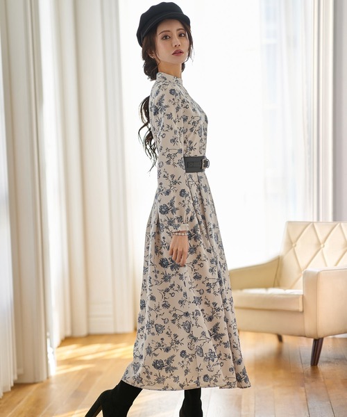 超お得！ emiriawiz フレア チェック ドッキングワンピース Sサイズ