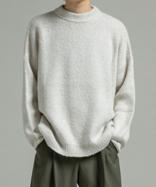 Casper John（キャスパージョン） セーター ニット Mohair wool mix