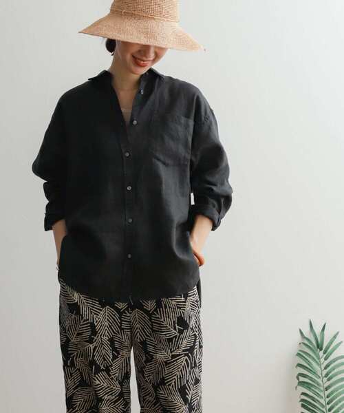 「URBAN RESEARCH DOORS」 長(zhǎng)袖シャツ MEDIUM ピンク レディース