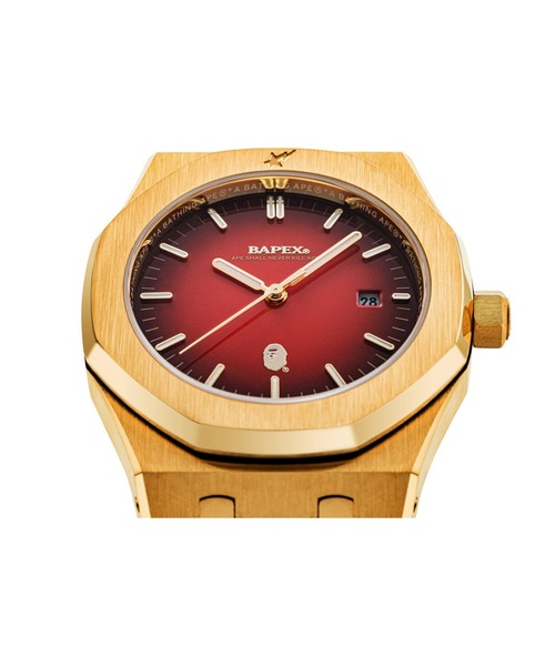 エイプ　時計 A BATHING APE（アベイシングエイプ） 腕時計 TYPE 1 BAPEX CRYSTAL