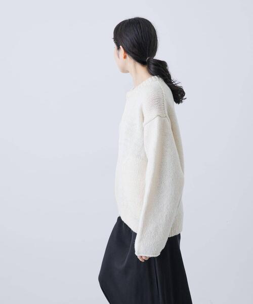 かぐれ ニット セーター 「2サイズ展開」ペルーニットカーディガン