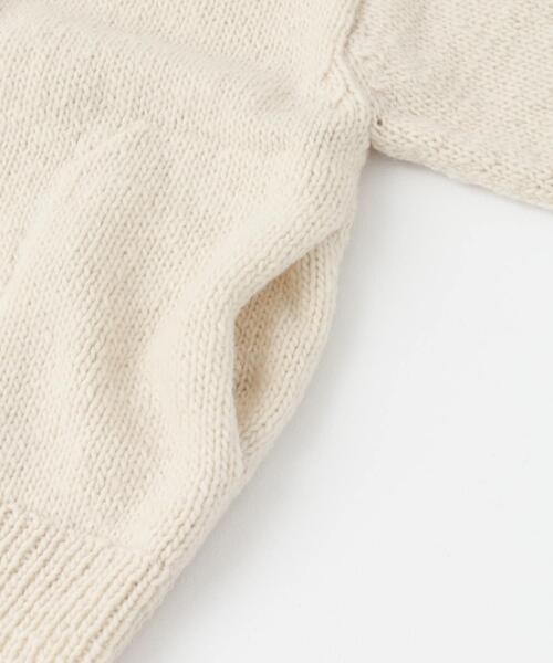 かぐれ ニット セーター 「2サイズ展開」ペルーニットカーディガン