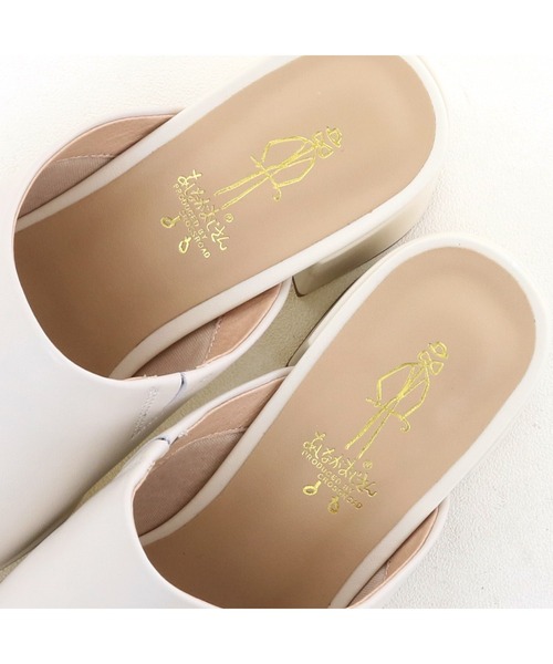 「あしながおじさん」 ミュール 23.0cm ブラック レディース_画像5