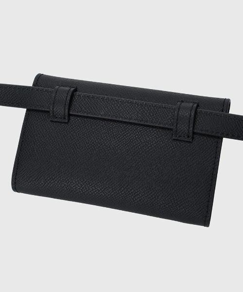 anuans（アニュアンス） ポーチ レザーベルトポーチ レディース