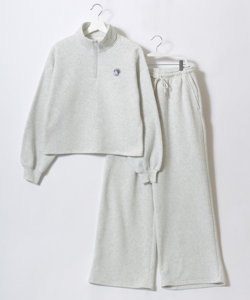 セットアップ T＆C（タウンアンドカントリー）ハーフジップスウェット