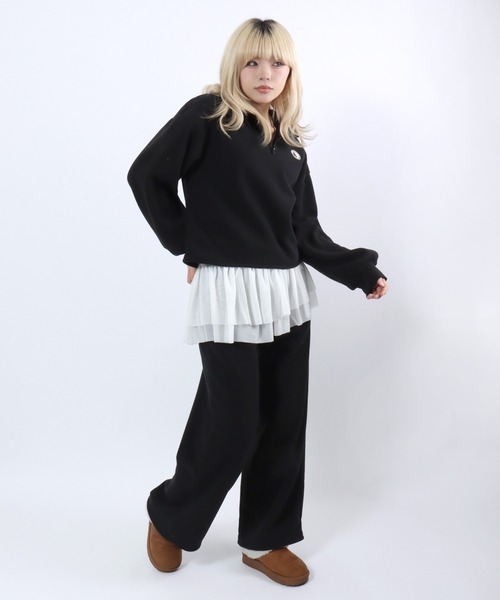 セットアップ T＆C（タウンアンドカントリー）ハーフジップスウェット