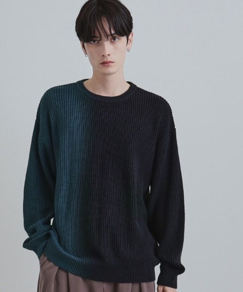 tk.TAKEO KIKUCHI（ティーケータケオキクチ） セーター ニット グラデ