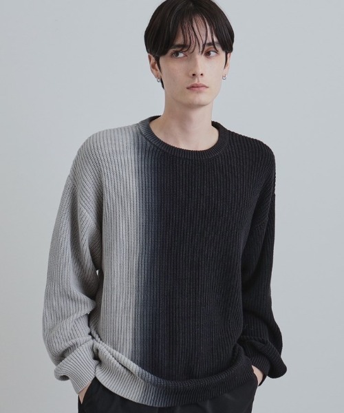 tk.TAKEO KIKUCHI（ティーケータケオキクチ） セーター ニット グラデ