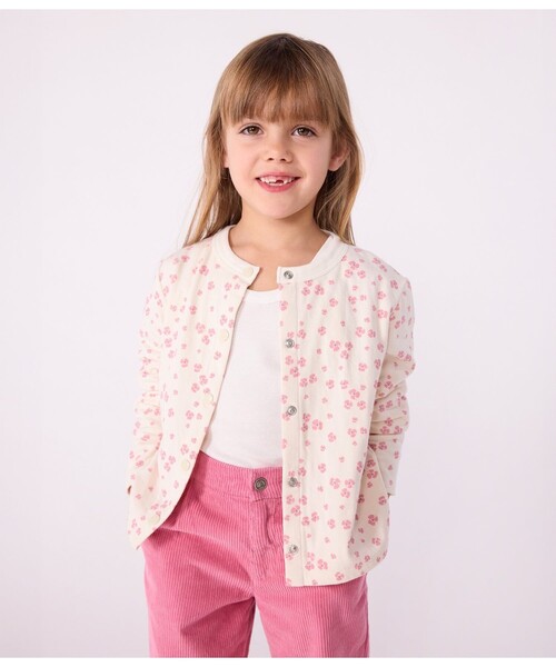 PETIT BATEAU（プチバトー） カーディガン カーディガン キッズ 子供服