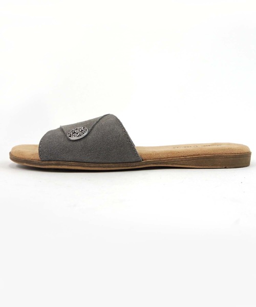 「Minnetonka」 フラットサンダル 9 ブラック レディース_画像2