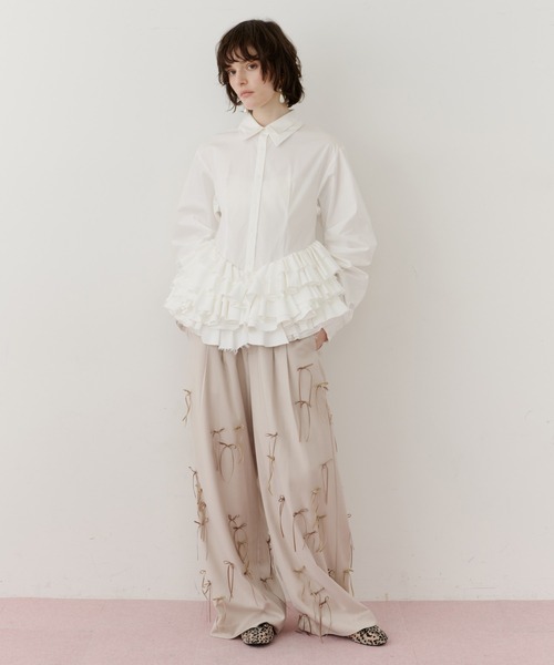 LA BELLE ETUDE（ラベルエチュード） ブラウス シャツ Prima” blouse