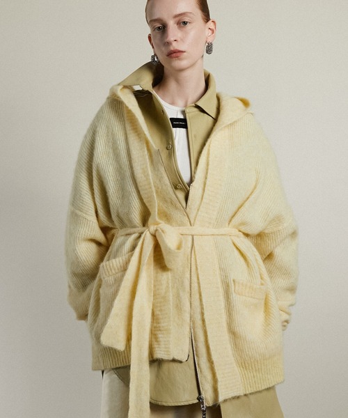 prank project カーディガン　Hooded Zip Cardigan PRANK PROJECT（プランクプロジェクト） カーディガン フーデッド