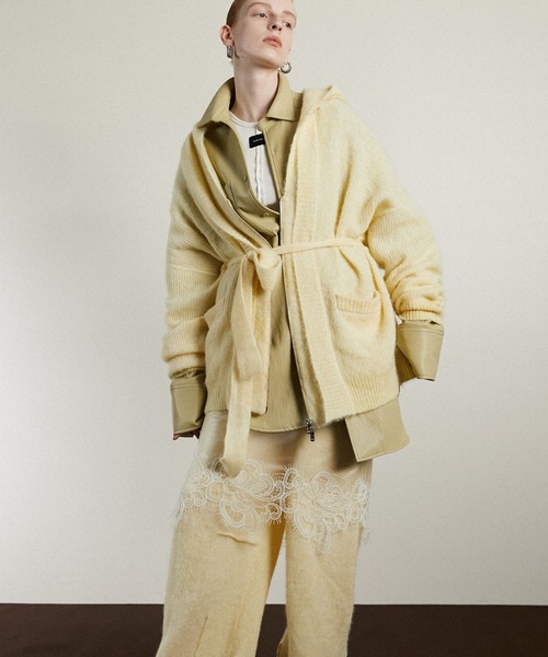 prank project カーディガン　Hooded Zip Cardigan PRANK PROJECT（プランクプロジェクト） カーディガン フーデッド