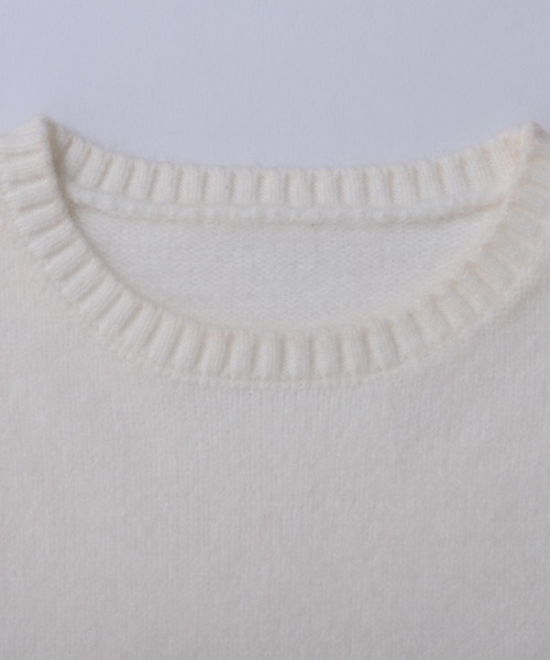 Fit more（フィットモア） ニット セーター ドットチュールドッキング