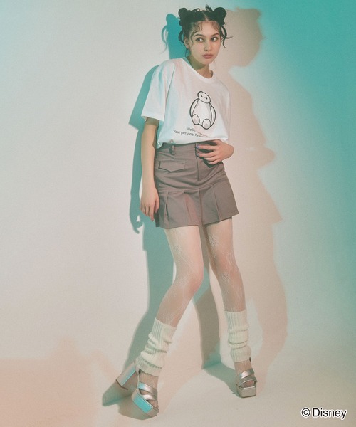 「4GEEKs by SPIRALGIRL」 半袖Tシャツ FREE ホワイト レディース_画像4