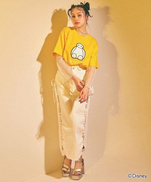 「4GEEKs by SPIRALGIRL」 半袖Tシャツ FREE ホワイト レディース_画像5