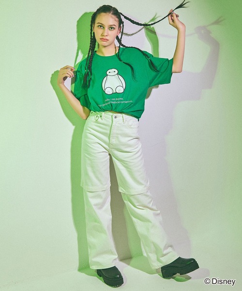 「4GEEKs by SPIRALGIRL」 半袖Tシャツ FREE ホワイト レディース_画像9