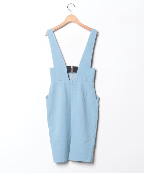 「AULA AILA」 サロペットスカート 0 ブルー レディース_画像2