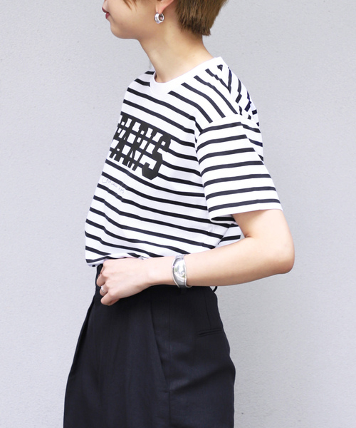 「VERMEIL par iena」 半袖Tシャツ FREE ネイビー レディースの画像