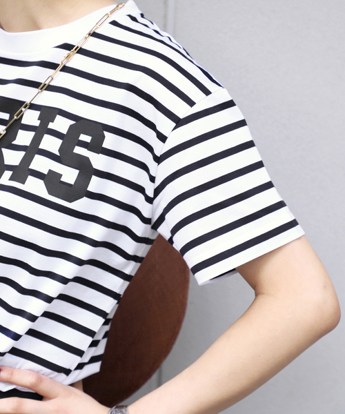 「VERMEIL par iena」 半袖Tシャツ FREE ネイビー レディースの画像
