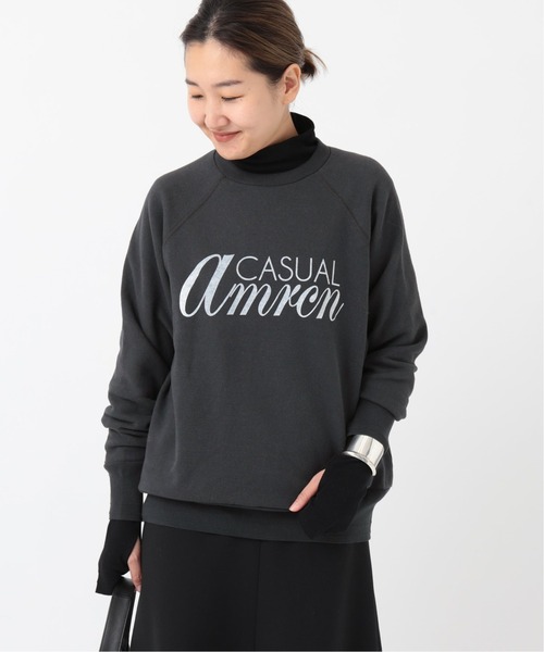 AMERICANA（アメリカーナ） スウェットカットソー FREE ブラック