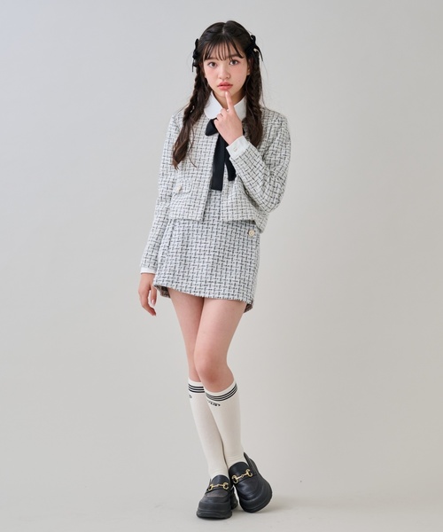 by LOVEiT フォーマル 発表会 卒園式 入学式 「卒服」ラメツイード