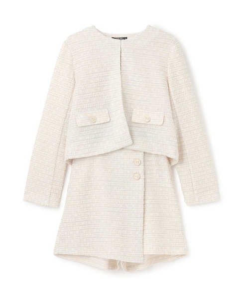 卒入学式 発表会 結婚式 by LOVE IT by LOVEiT フォーマル 発表会 卒園式 入学式 「卒服」ラメツイード