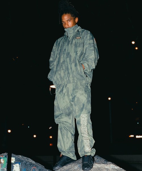 WIND AND SEA（ウィンダンシー） パンツ BIG LOGO TRACK PANTS メンズ
