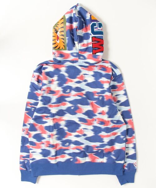パーカー SCREEN CAMO SHARK FULL ZIP HOODIE メンズ レディースの画像