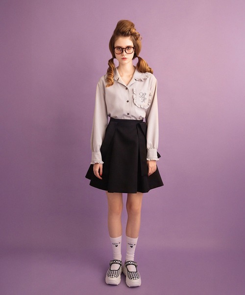 MILK ポエジーブラウス♡ MILK（ミルク） ブラウス シャツ Ecole ブラウス レディース