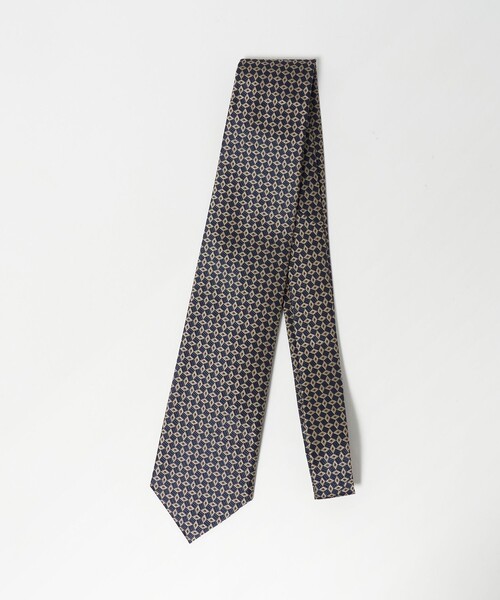 HOLLIDAY＆BROWN] Square Jacquard Tie TIE 3 - UNITED ARROWS