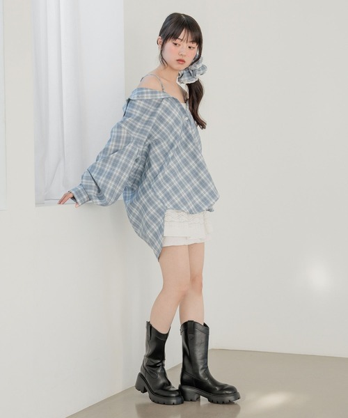 Heather（ヘザー） パンツ レースフリルショートパンツ 645563