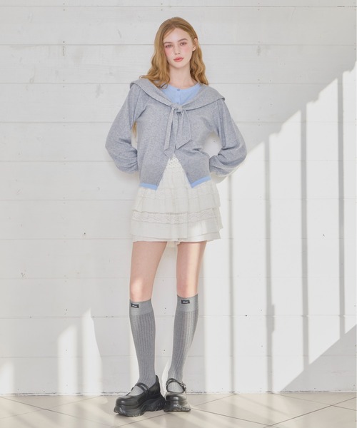 Heather（ヘザー） パンツ レースフリルショートパンツ 645563