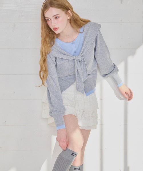 Heather（ヘザー） パンツ レースフリルショートパンツ 645563