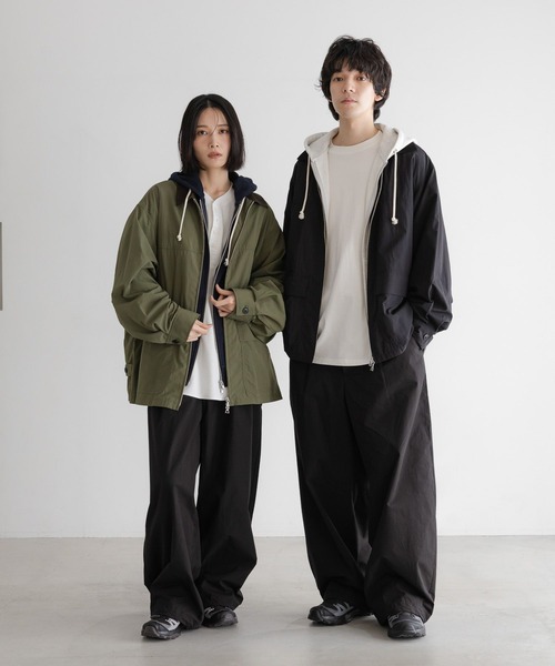LFM(U)】キルトハンティングブルゾン unisex LOWRYS FARM ブルゾン