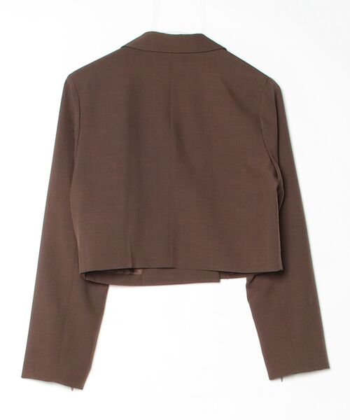 「31 Sons de mode」 テーラードジャケット 36 ブラウン レディース_画像2