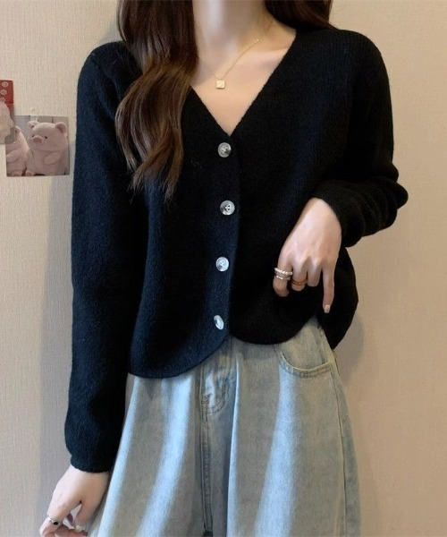 Beststore（ベストストア） カーディガン ショート丈 ニット