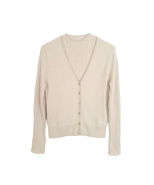 ハーリップトゥ カーディガン アンサンブル Her lip to アンサンブル Random Rib Knit Ensemble : ZOZOTOWN Yahoo