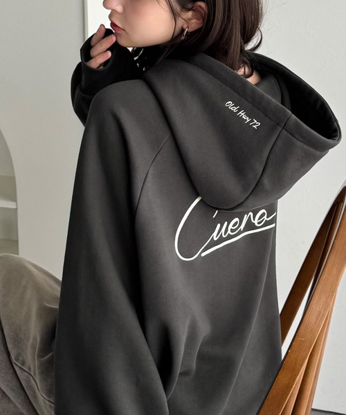 「Java」 スウェットカットソー LARGE ネイビー レディース_画像2