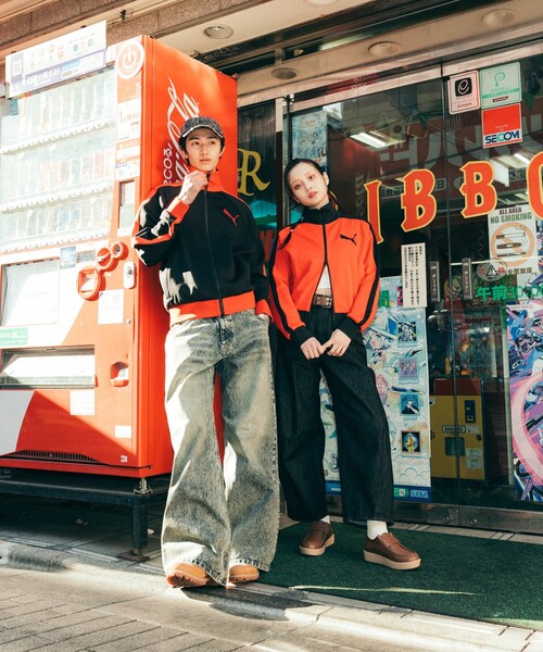 FREAK'S STORE（フリークスストア） 「PUMA」ジャージブルゾン SMALL