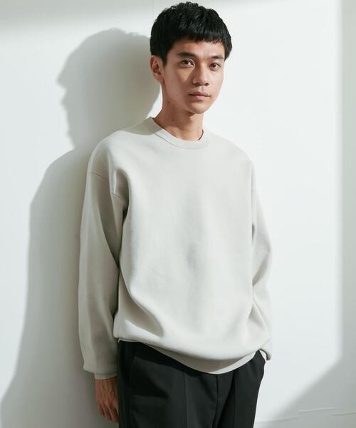 「URBAN RESEARCH DOORS」 長袖ニット LARGE グリーン メンズ_画像5