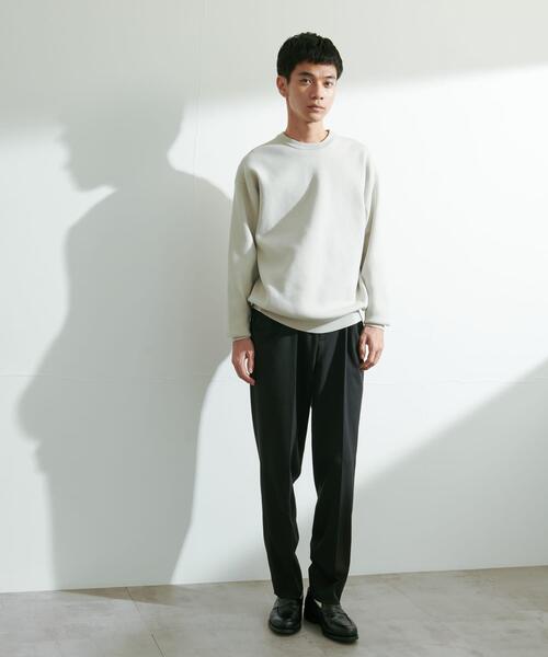「URBAN RESEARCH DOORS」 長袖ニット LARGE グリーン メンズ_画像8