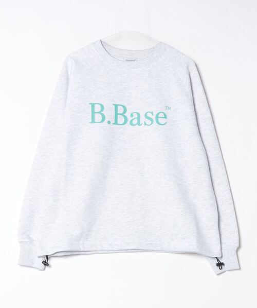 「BROKEN BASE」 スウェットカットソー LARGE ブラック メンズ_画像4