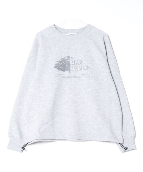 「BROKEN BASE」 スウェットカットソー LARGE ブラック メンズ_画像6
